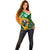 Ireland Rugby Off Shoulder Sweater Go Irish Shamrock World Cup - Wonder Print Shop