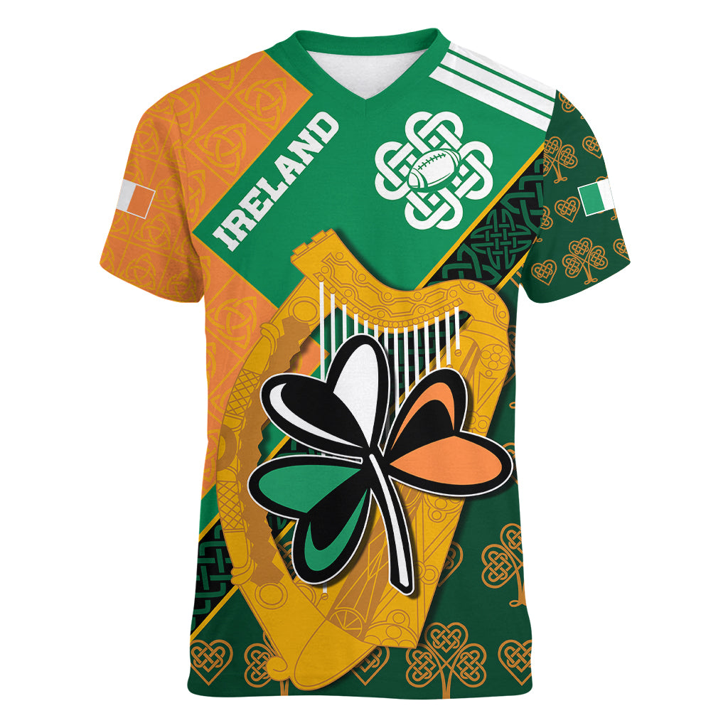 ireland-rugby-women-v-neck-t-shirt-go-irish-shamrock-world-cup