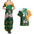 Custom Ireland Rugby Couples Matching Summer Maxi Dress and Hawaiian Shirt Go Irish Shamrock World Cup LT9 - Wonder Print Shop