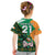 Custom Ireland Rugby Kid T Shirt Go Irish Shamrock World Cup - Wonder Print Shop