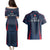 France Rugby Couples Matching Puletasi Dress and Hawaiian Shirt Allez Les Bleus Go World Cup 2023 LT9 - Wonder Print Shop