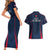 France Rugby Couples Matching Short Sleeve Bodycon Dress and Hawaiian Shirt Allez Les Bleus Go World Cup 2023 LT9 - Wonder Print Shop