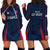 France Rugby Hoodie Dress Allez Les Bleus Go World Cup 2023 - Wonder Print Shop