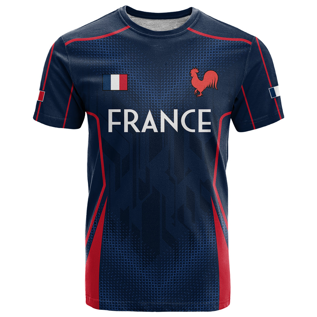 France Rugby T Shirt Allez Les Bleus Go World Cup 2023 - Wonder Print Shop