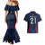 Custom France Rugby Couples Matching Mermaid Dress and Hawaiian Shirt Allez Les Bleus Go World Cup 2023 LT9 - Wonder Print Shop