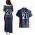 Custom France Rugby Couples Matching Puletasi Dress and Hawaiian Shirt Allez Les Bleus Go World Cup 2023 LT9 - Wonder Print Shop