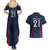 Custom France Rugby Couples Matching Summer Maxi Dress and Hawaiian Shirt Allez Les Bleus Go World Cup 2023 LT9 - Wonder Print Shop