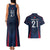 Custom France Rugby Couples Matching Tank Maxi Dress and Hawaiian Shirt Allez Les Bleus Go World Cup 2023 LT9 - Wonder Print Shop