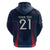 Custom France Rugby Hoodie Allez Les Bleus Go World Cup 2023 - Wonder Print Shop