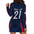 Custom France Rugby Hoodie Dress Allez Les Bleus Go World Cup 2023 - Wonder Print Shop