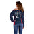 Custom France Rugby Off Shoulder Sweater Allez Les Bleus Go World Cup 2023 - Wonder Print Shop