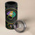 Mardi Gras Lips Queen Beads 4 in 1 Can Cooler Tumbler