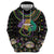 Mardi Gras Lips Queen Beads Hoodie - Wonder Print Shop