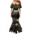 Mardi Gras Lips Queen Beads Mermaid Dress - Wonder Print Shop