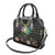 Mardi Gras Lips Queen Beads Shoulder Handbag - Wonder Print Shop