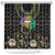 Mardi Gras Lips Queen Beads Shower Curtain - Wonder Print Shop