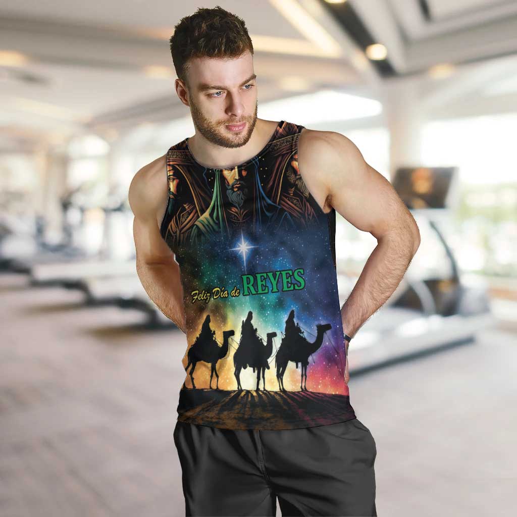 Feliz Dia De Reyes Three Kings Day Men Tank Top Happy Epiphany Day