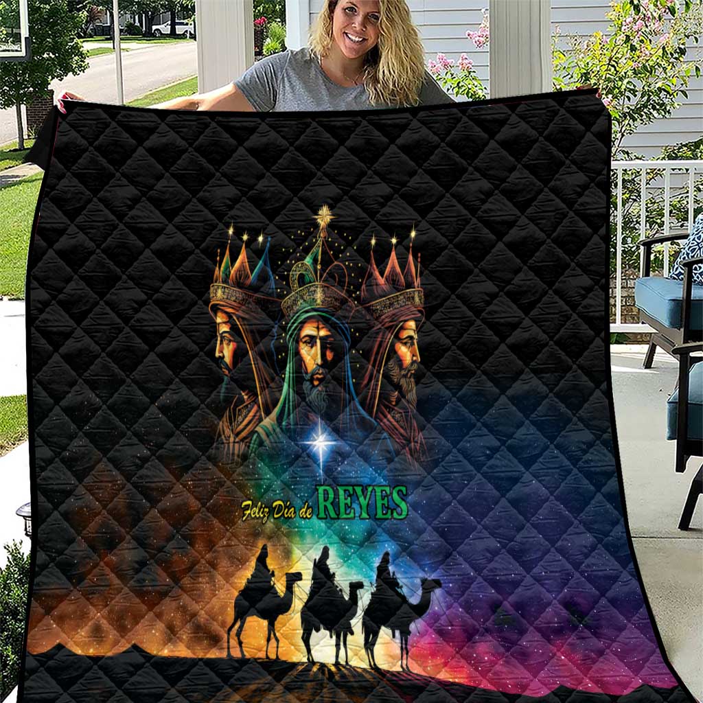 Feliz Dia De Reyes Three Kings Day Quilt Happy Epiphany Day - Wonder Print Shop