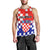 personalised-croatia-men-tank-top-hrvatska-checkerboard-gradient-style