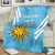 Custom Uruguay Football Blanket 2024 Vamos La Celeste