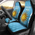 Custom Uruguay Football Car Seat Cover 2024 Vamos La Celeste - Wonder Print Shop