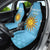 Custom Uruguay Football Car Seat Cover 2024 Vamos La Celeste - Wonder Print Shop