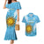 Custom Uruguay Football Couples Matching Mermaid Dress and Hawaiian Shirt 2024 Vamos La Celeste - Wonder Print Shop