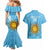 Custom Uruguay Football Couples Matching Mermaid Dress and Hawaiian Shirt 2024 Vamos La Celeste - Wonder Print Shop