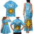 Custom Uruguay Football Family Matching Tank Maxi Dress and Hawaiian Shirt 2024 Vamos La Celeste - Wonder Print Shop