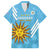 Custom Uruguay Football Hawaiian Shirt 2024 Vamos La Celeste - Wonder Print Shop