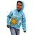 Custom Uruguay Football Kid Hoodie 2024 Vamos La Celeste - Wonder Print Shop