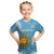 Custom Uruguay Football Kid T Shirt 2024 Vamos La Celeste - Wonder Print Shop