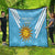 Custom Uruguay Football Quilt 2024 Vamos La Celeste