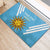 Custom Uruguay Football Rubber Doormat 2024 Vamos La Celeste - Wonder Print Shop