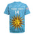 Custom Uruguay Football Rugby Jersey 2024 Vamos La Celeste - Wonder Print Shop