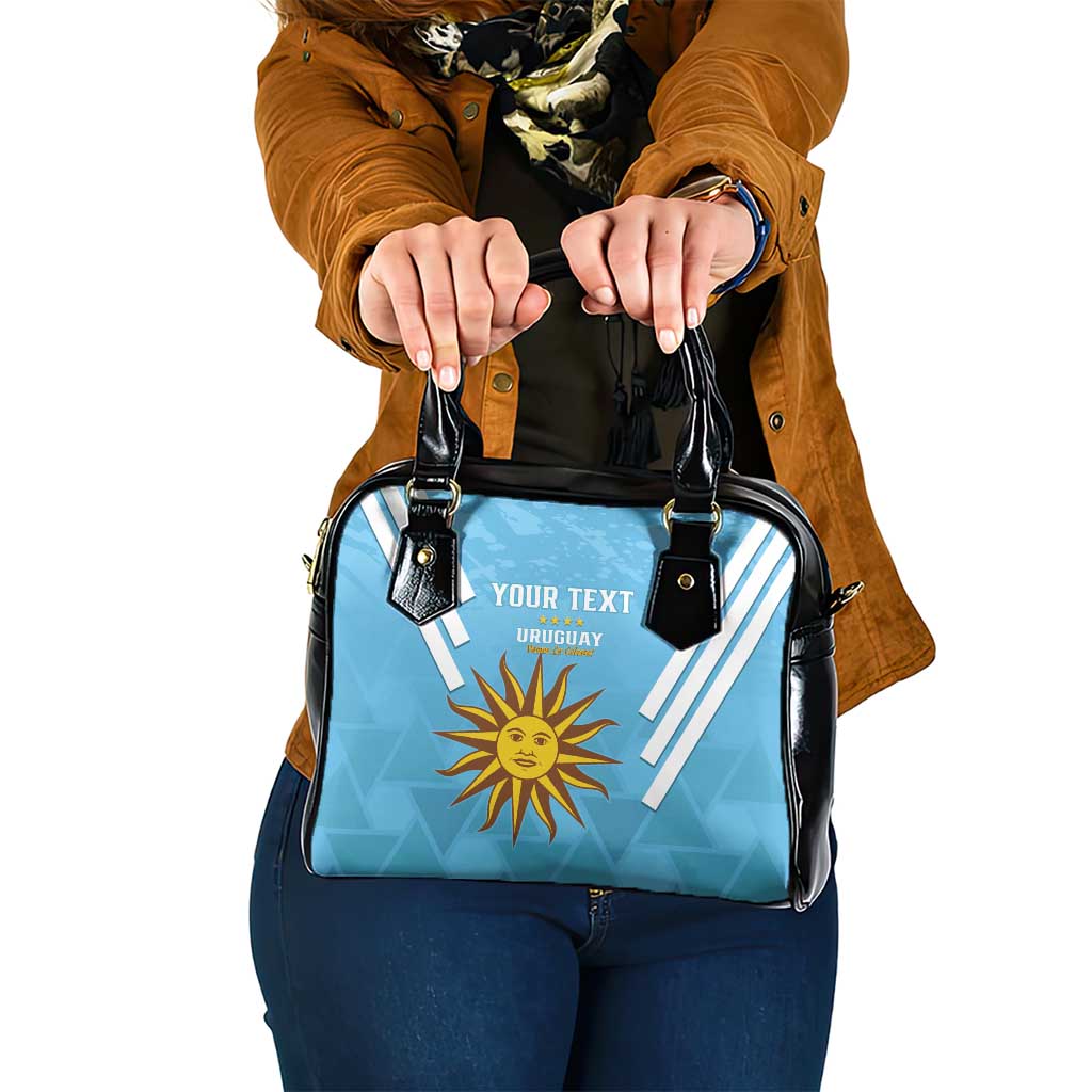 Custom Uruguay Football Shoulder Handbag 2024 Vamos La Celeste