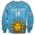 Custom Uruguay Football Sweatshirt 2024 Vamos La Celeste - Wonder Print Shop