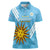 Custom Uruguay Football Women Polo Shirt 2024 Vamos La Celeste - Wonder Print Shop