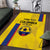 Custom Colombia Football Area Rug 2024 Vamos La Tricolor - Yellow - Wonder Print Shop