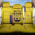 Custom Colombia Football Back Car Seat Cover 2024 Vamos La Tricolor - Yellow - Wonder Print Shop