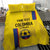 Custom Colombia Football Bedding Set 2024 Vamos La Tricolor - Yellow - Wonder Print Shop