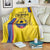 Custom Colombia Football Blanket 2024 Vamos La Tricolor - Yellow