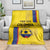 Custom Colombia Football Blanket 2024 Vamos La Tricolor - Yellow