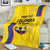 Custom Colombia Football Blanket 2024 Vamos La Tricolor - Yellow