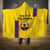 Custom Colombia Football Hooded Blanket 2024 Vamos La Tricolor - Yellow