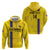 Custom Colombia Football Hoodie 2024 Vamos La Tricolor - Yellow