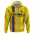 Custom Colombia Football Hoodie 2024 Vamos La Tricolor - Yellow