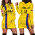 Custom Colombia Football Hoodie Dress 2024 Vamos La Tricolor - Yellow - Wonder Print Shop