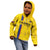 Custom Colombia Football Kid Hoodie 2024 Vamos La Tricolor - Yellow - Wonder Print Shop