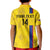 Custom Colombia Football Kid Polo Shirt 2024 Vamos La Tricolor - Yellow - Wonder Print Shop